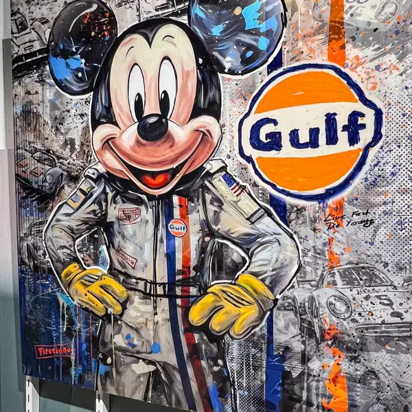 Bild 0 von Pop Art Mickey Gulf Racing