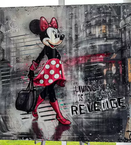 Pop Art Mouse Living Well