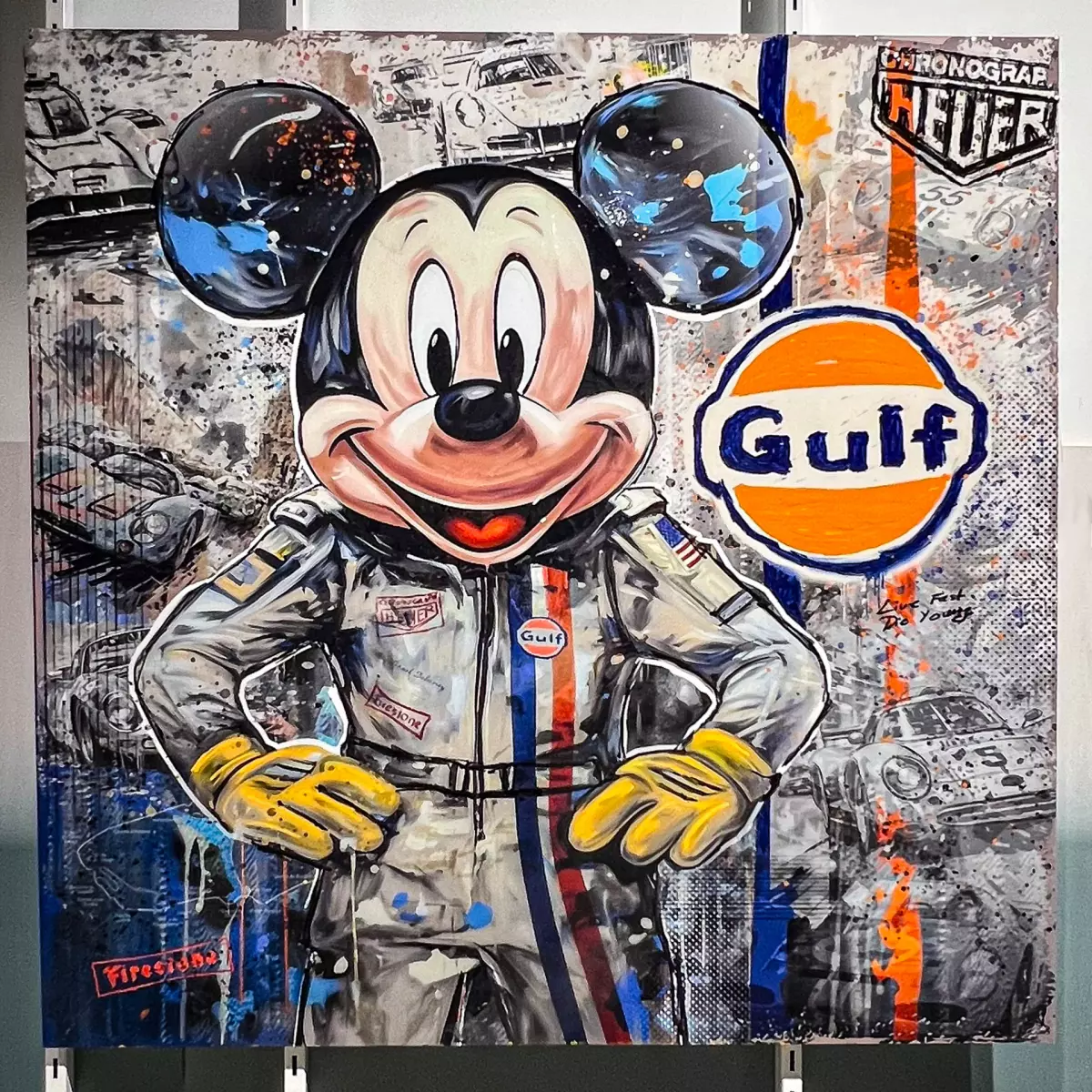 Bild 0 von Pop Art Mickey Gulf Racing