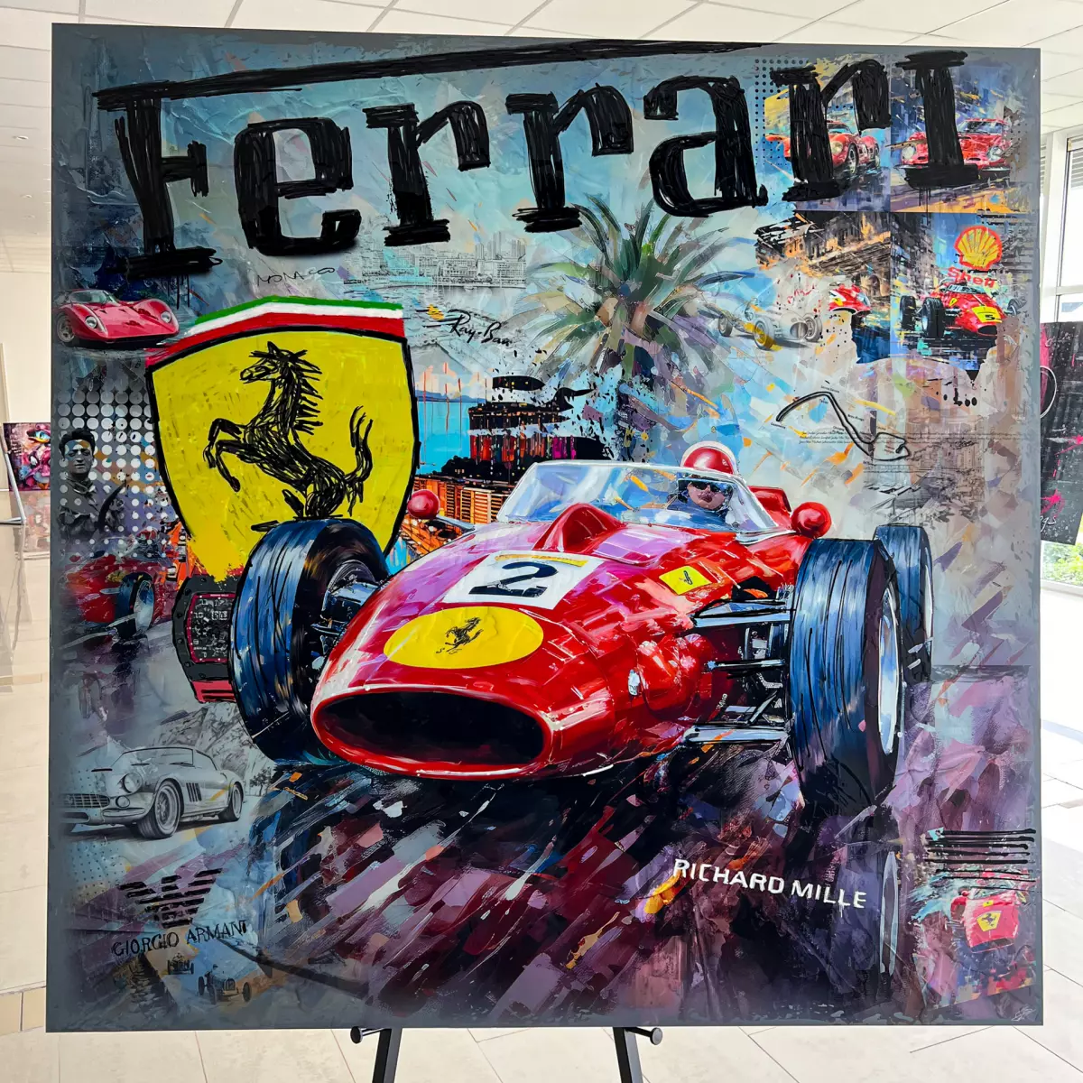 Bild 0 von Pop Art Monaco Ferrari